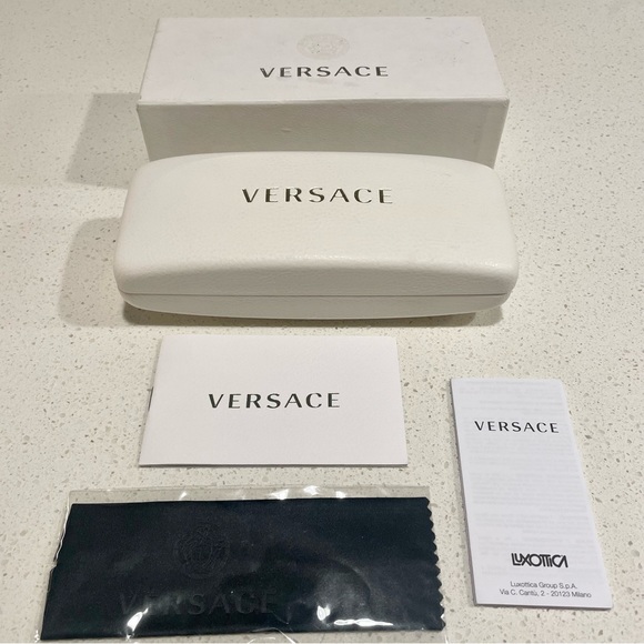 Versace Brown and Gold Sunglasses - Picture 16 of 16